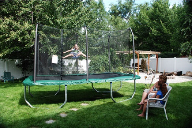 skywalker folding trampoline