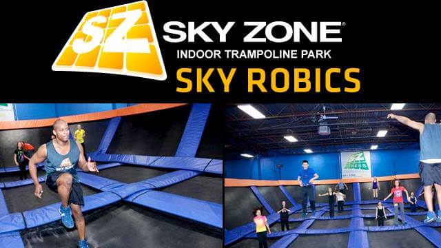 Skyzone skyrobics in deer park, ny
