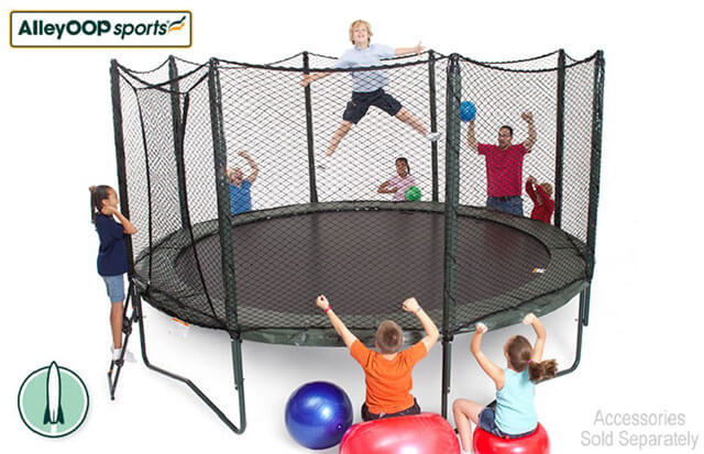 AlleyOop 14 foot round trampoline