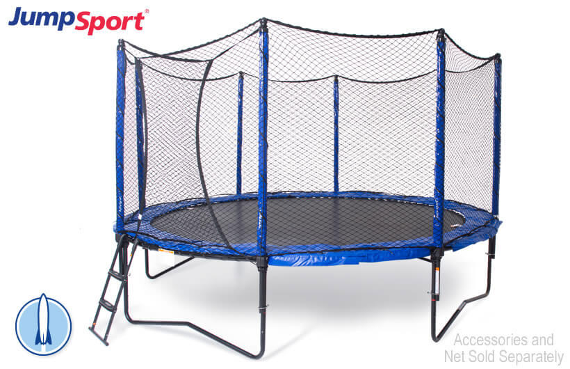 12 foot Powerbounce enhanced round trampoline by JumpSport