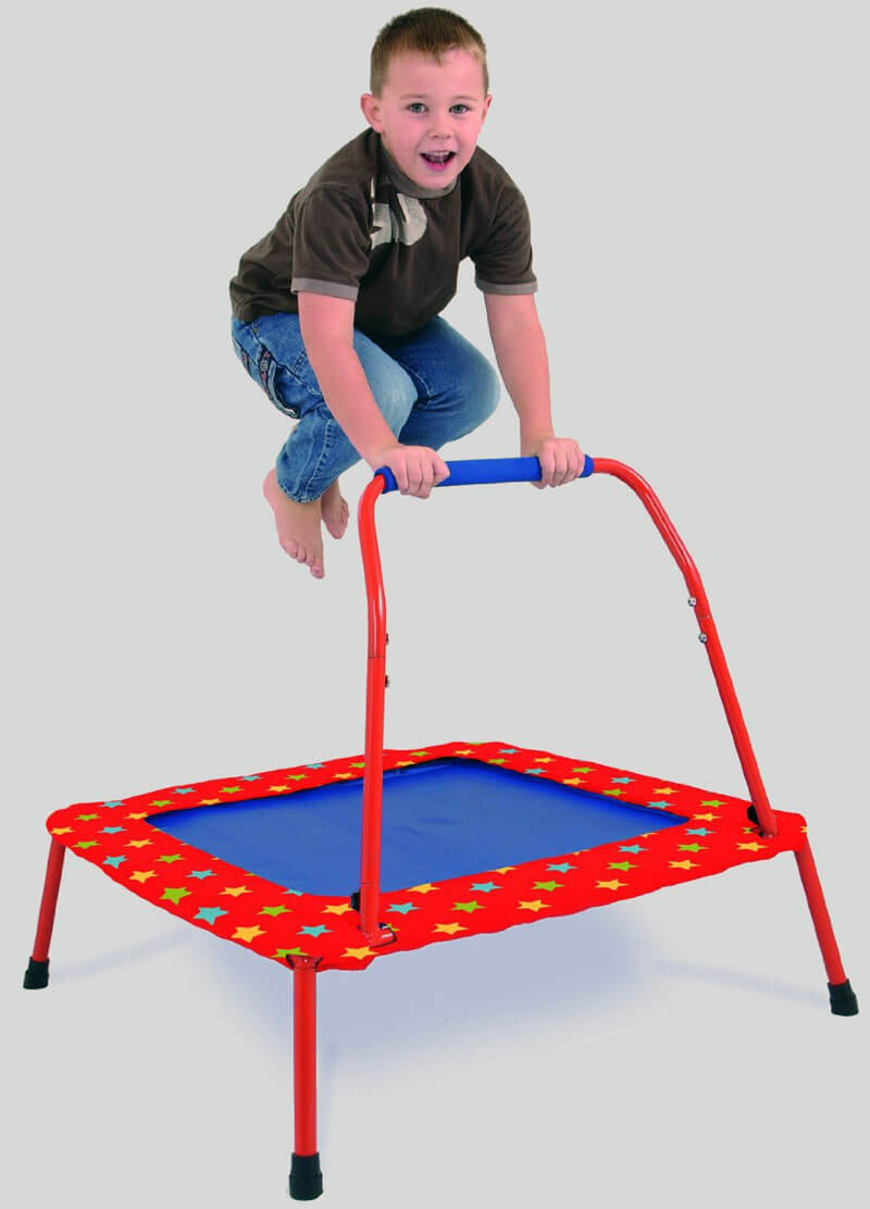toddler trampoline with handle