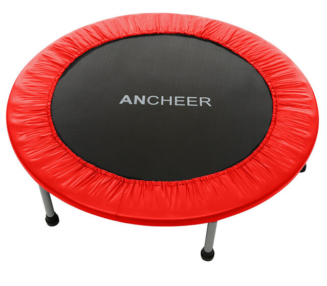 Ancheer 40" fitness trampoline in red 