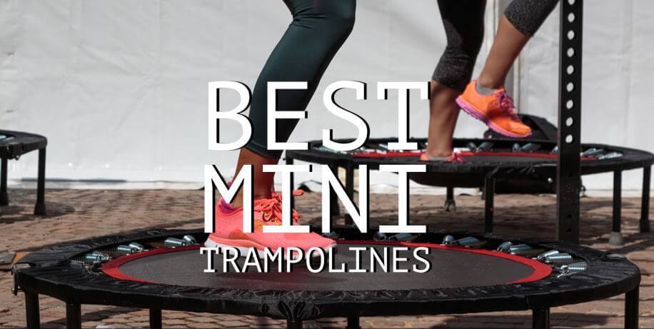 Rebounders and Best indoor trampolines, women exercising