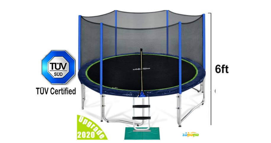 Zupapa 15ft in TOP 10 best trampolines