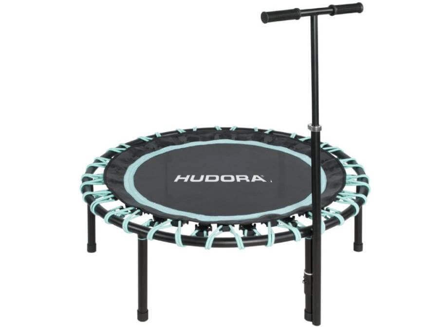 Mini Trampoline Hudora Sky with attached handlebar