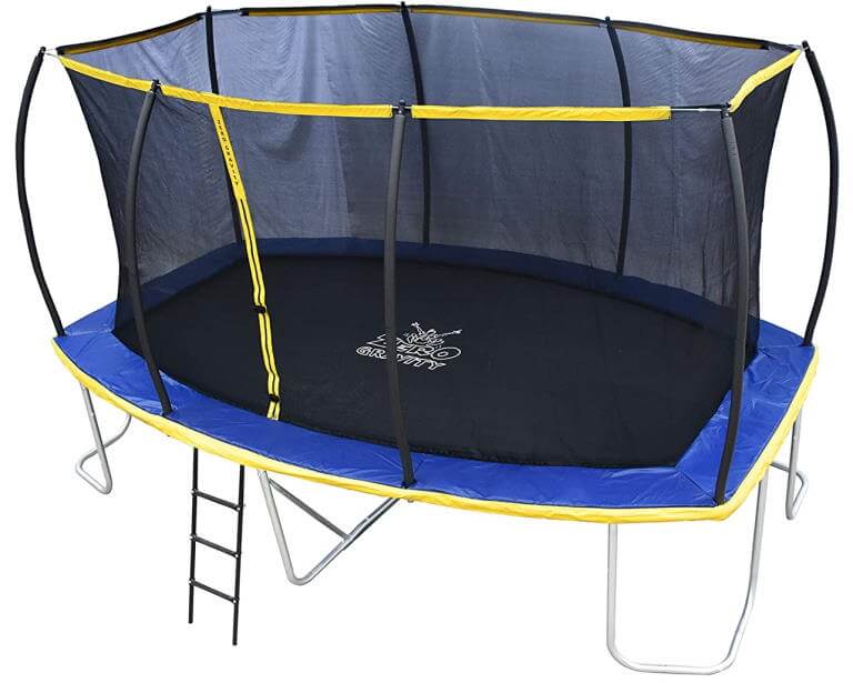 10x15ft Zero Gravity rectangular trampoline - 2021 Black Friday