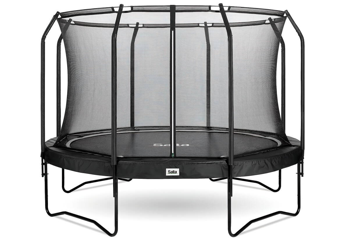 Salta trampoline 14ft round premium black