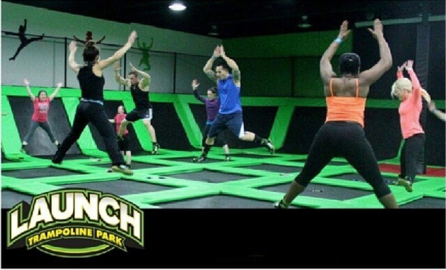 Trampoline park in outlet warwick