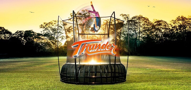 Vuly thunder trampoline outlet large