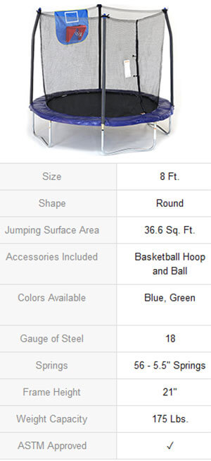 Jump n hotsell dunk trampoline