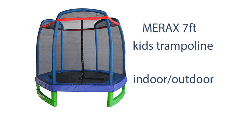 merax 7ft kids trampoline
