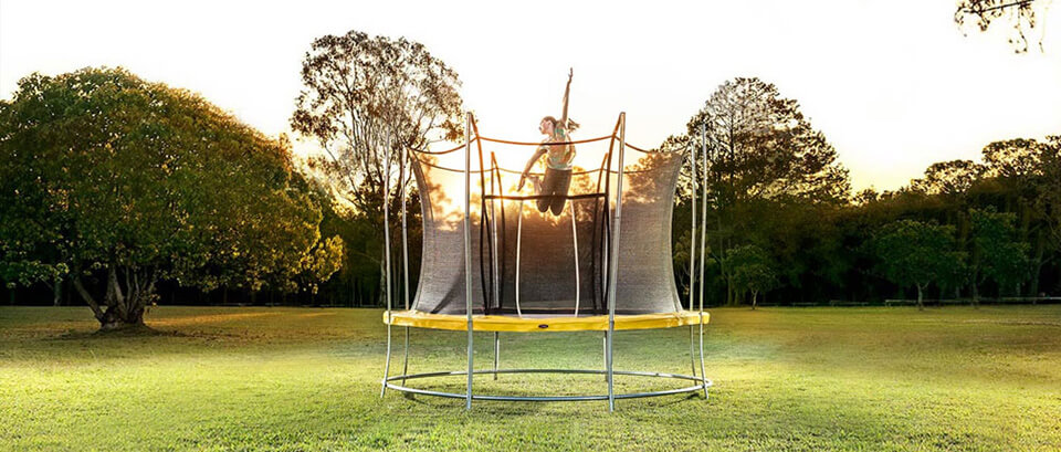 Vuly large outlet trampoline