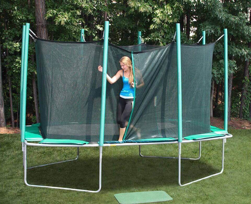 kidwise magic circle outdoor trampoline