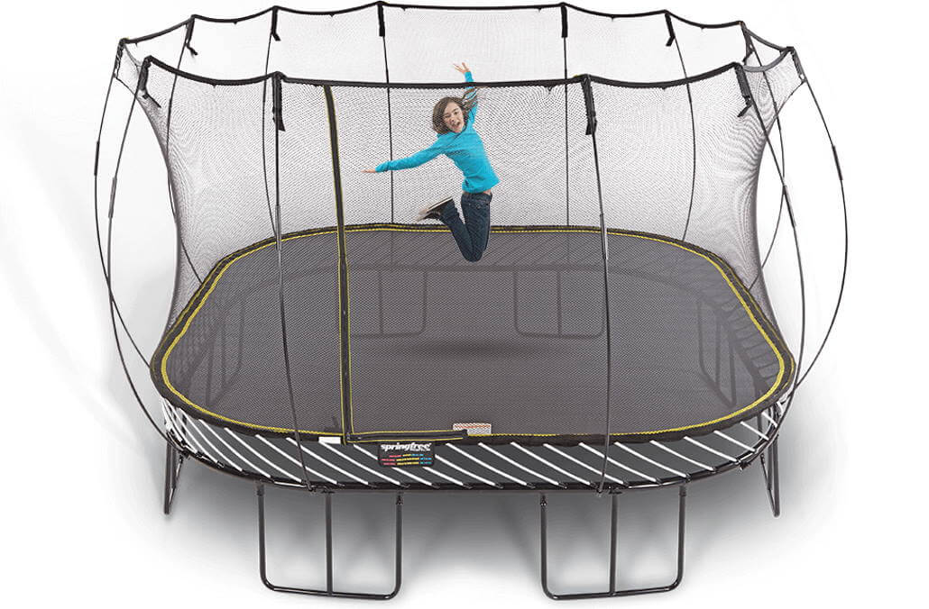 Springfree Jumbo Square - best square trampoline