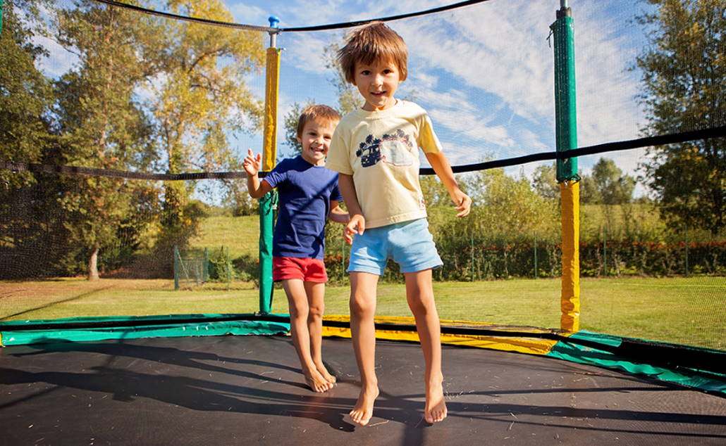 Trampolines for kids and toddlers hero
