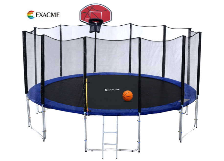 ExacMe 16 ft Trampoline T Series with Bhoop ProTrampolines