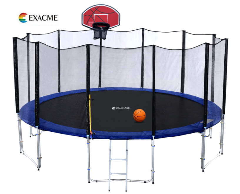 ExacMe 16 ft Trampoline T Series with Bhoop ProTrampolines