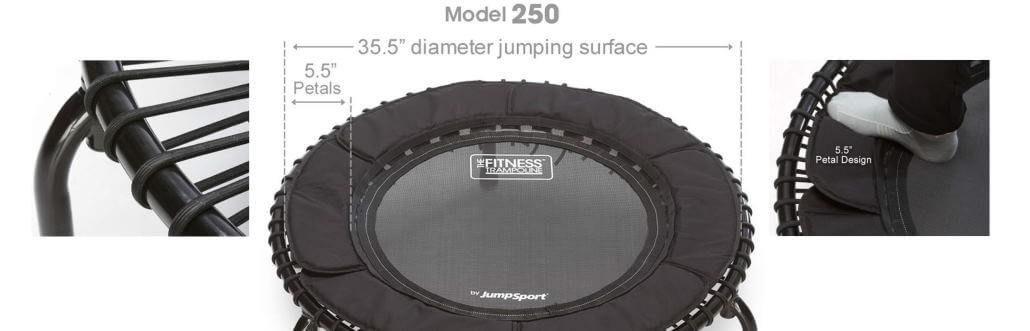 jumpsport fitness trampoline model 250