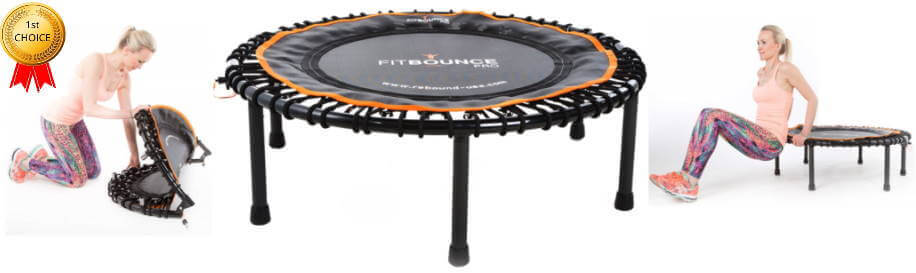FIT Bounce Pro 2 rebounder - #1 in best mini trampolines