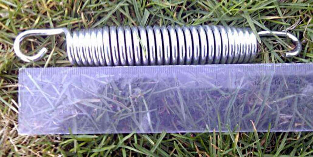 Milageto 3x Trampoline Springs 3.5 Sizes Thicker Steel Weather Resistant