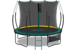 SkyBound springless trampoline - green