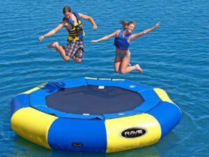 rave sports eclipse water bouncer