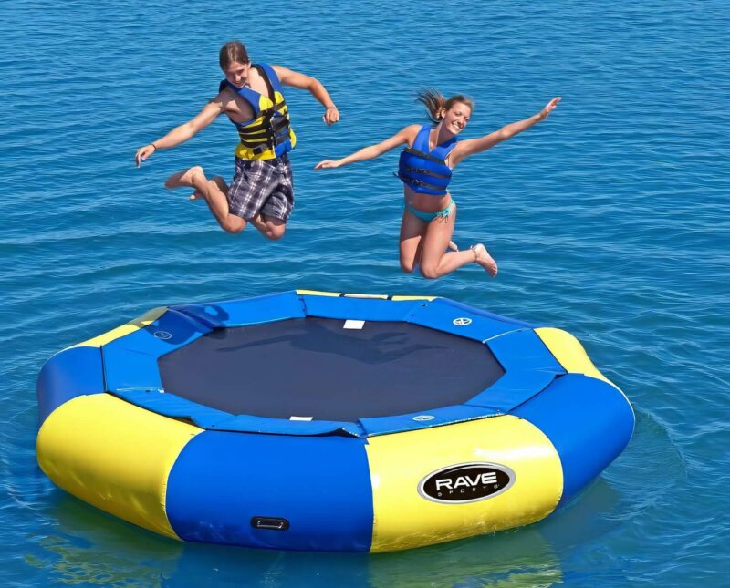 rave sports eclipse water bouncer