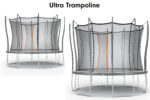 VULY Ultra 12ft & 14ft trampoline models