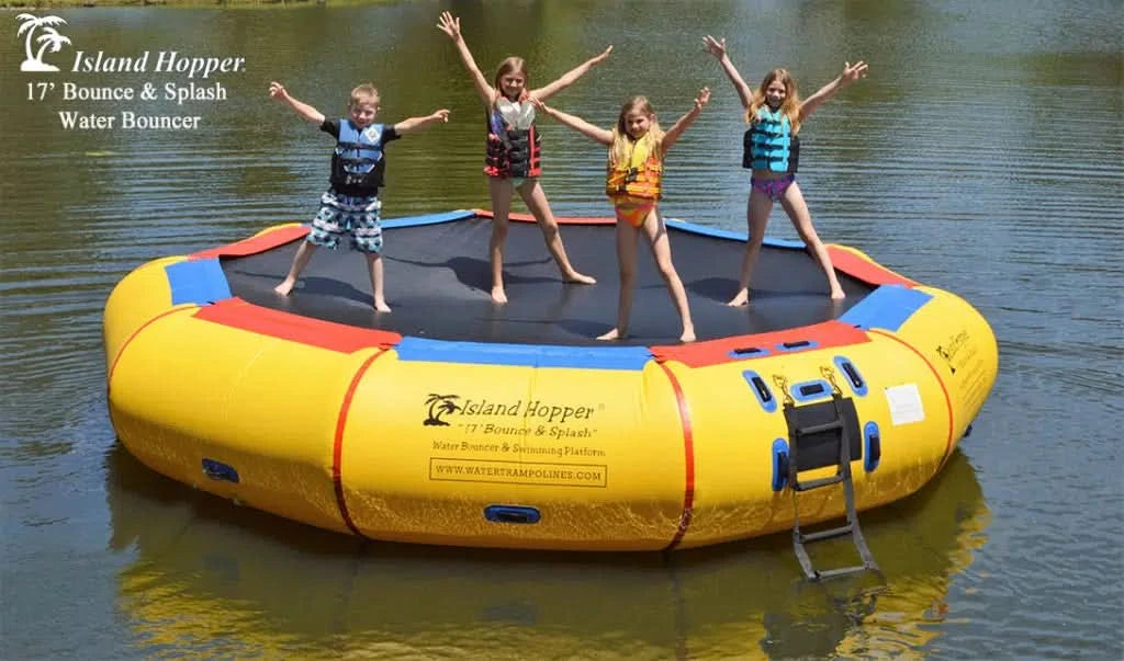 Island Hopper 17′ Bounce N Splash Padded Water Bouncer Review (2026) product photo